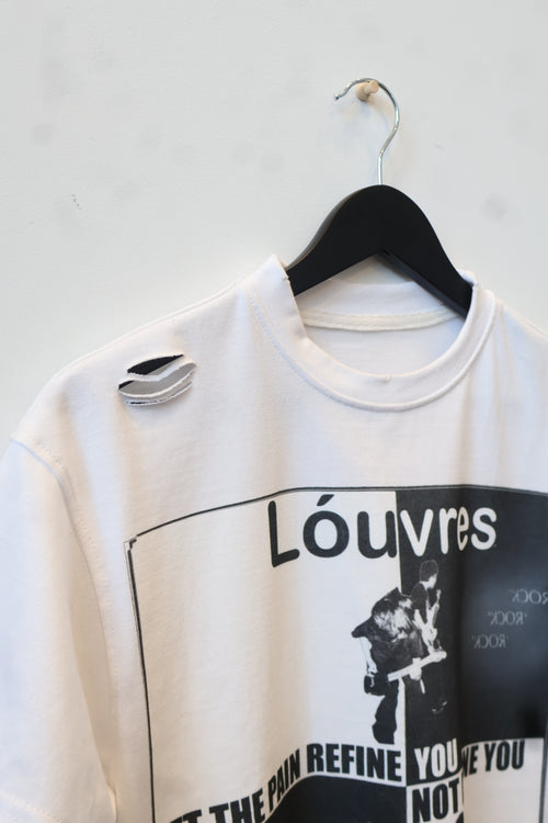 MUSIC HEALS DEPRESSION WHITE TEE